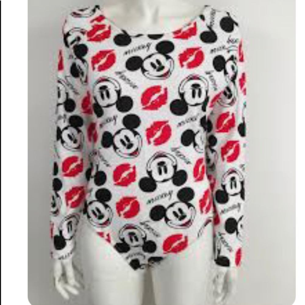 Vintage NWOT Mickey & Co bodysuit L